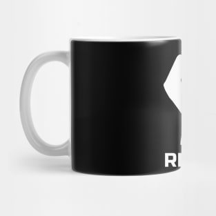 Resist with fist 1 - in white Mug